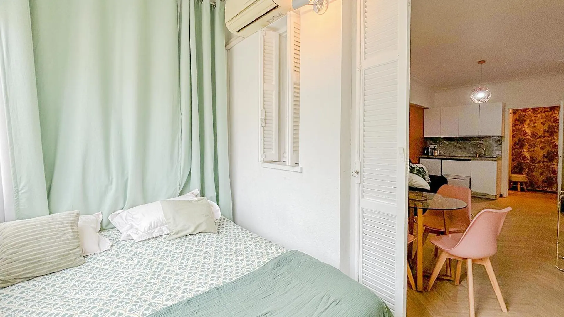 Nice Plage - Wifi, Ac, Hyper Centre, 4 Pers Appartamento